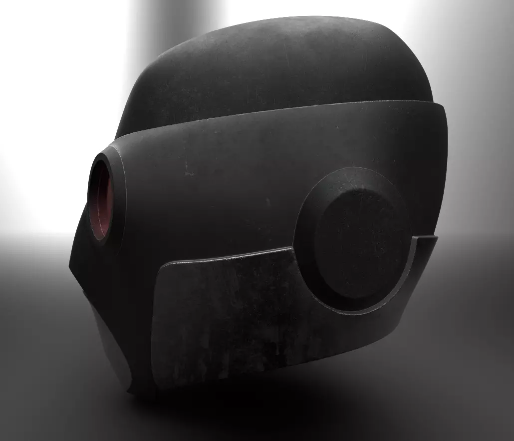 Star Wars KotOR II Sith Assassin Helmet for Cosplay 3D print model_24