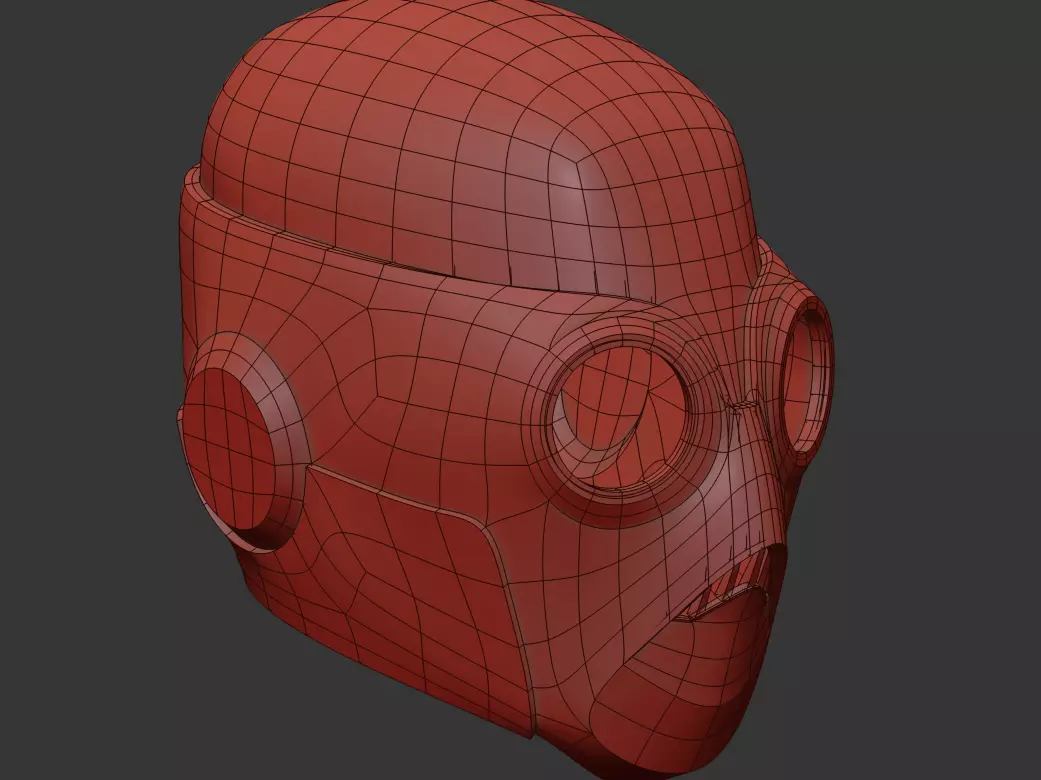 Star Wars KotOR II Sith Assassin Helmet for Cosplay 3D print model_19