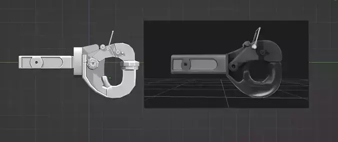 pintle hitch 3d printing product model 3D print model