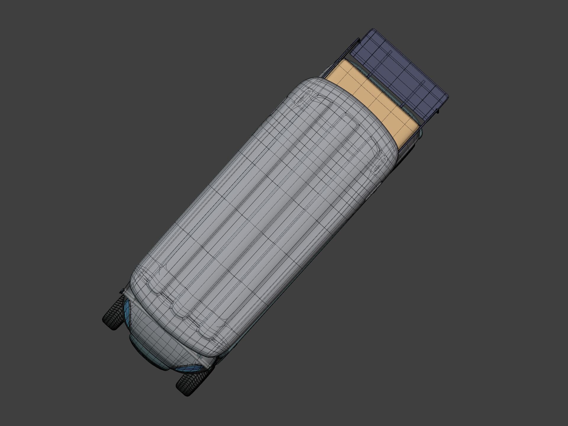 Generic Large Golf Cart -- Club Car -- Electric Sport Vehicle 3D model_14