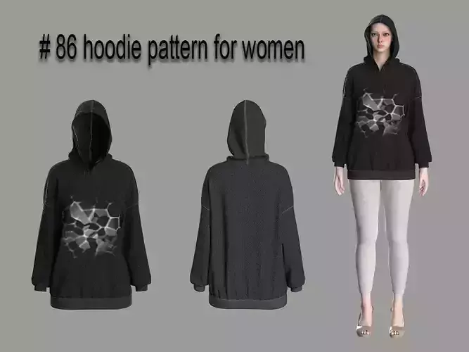 86 hoodie pattern for women