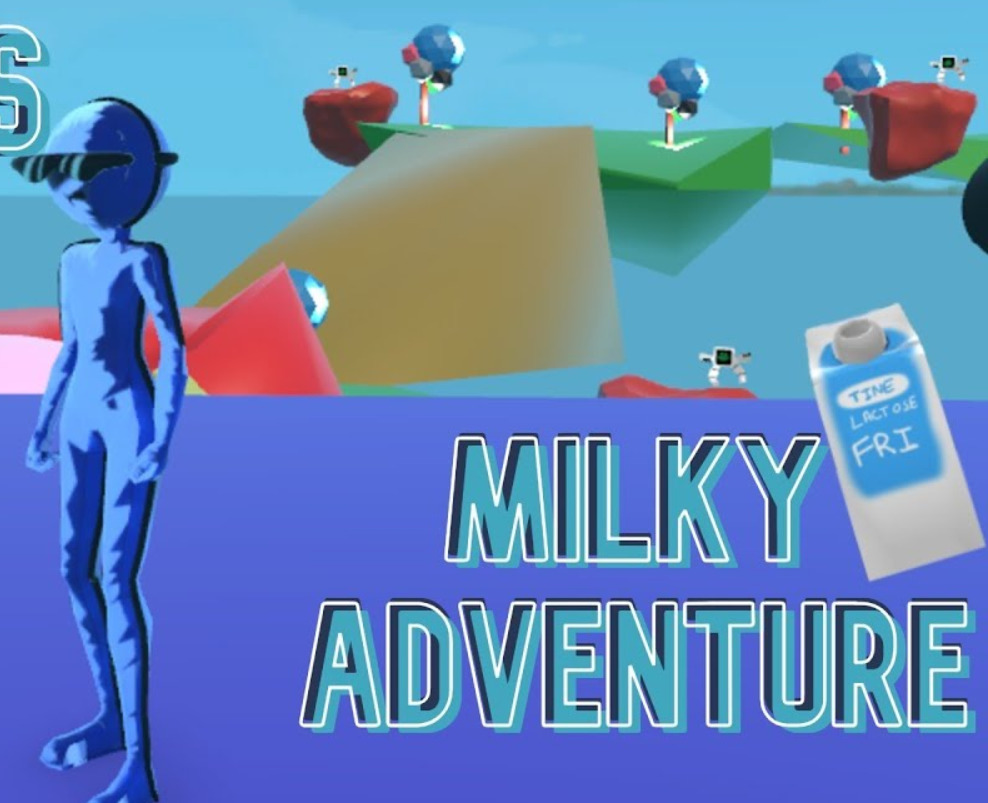 Dani MILK Low-poly 3D model_3