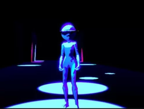 Dani MILK Low-poly 3D model_0