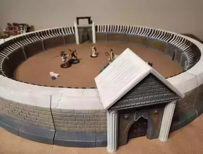 Vase Mode Gladiator Arena  3D print model