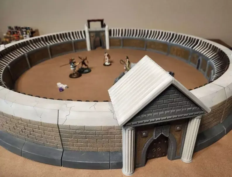 Vase Mode Gladiator Arena 3D print model