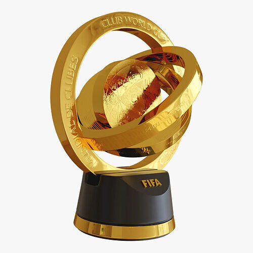 World Club Cup 2025 Low-poly 3D model