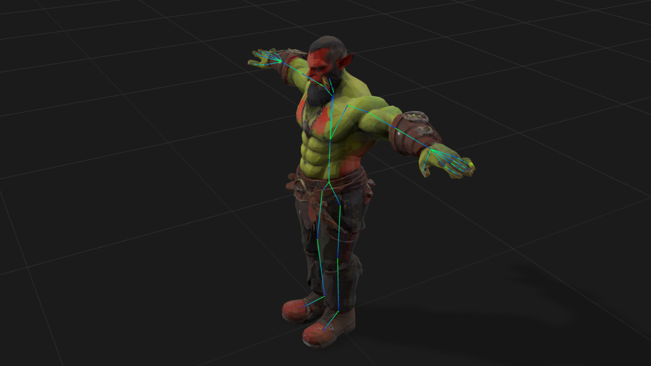 Orc Warriors Mega Pack Low-poly 3D model_47