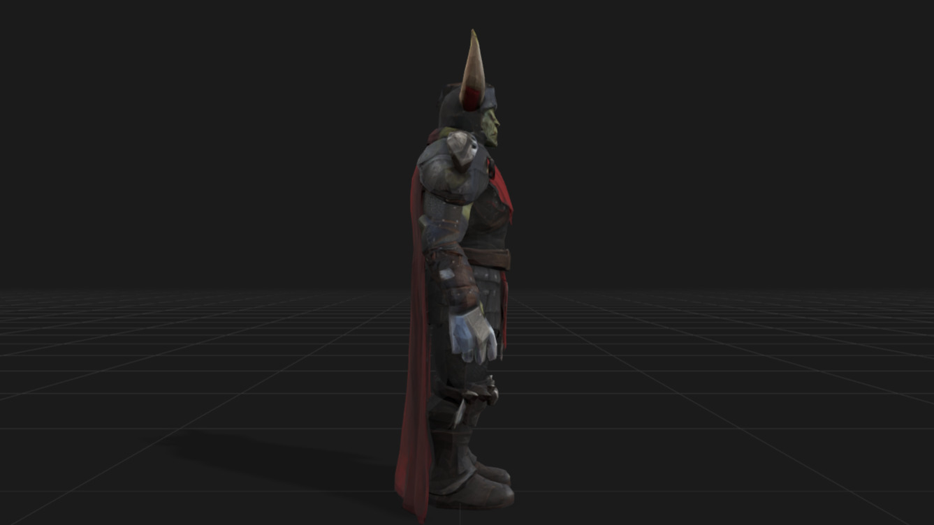 Orc Warriors Mega Pack Low-poly 3D model_25