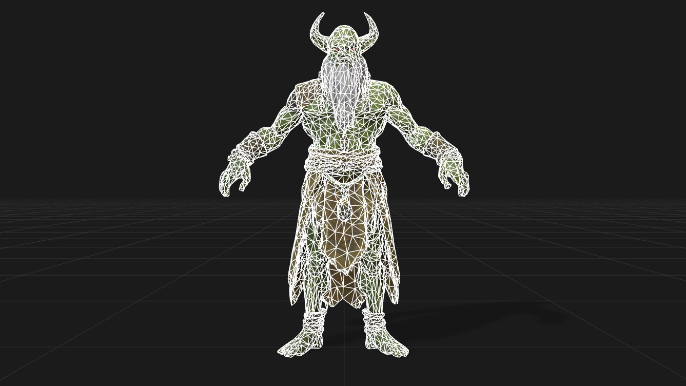 Orc Warriors Mega Pack Low-poly 3D model_60