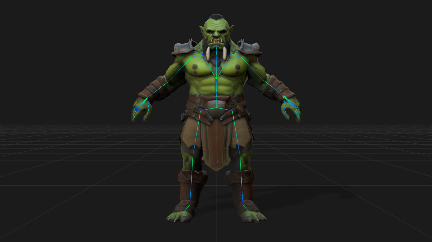 Orc Warriors Mega Pack Low-poly 3D model_11