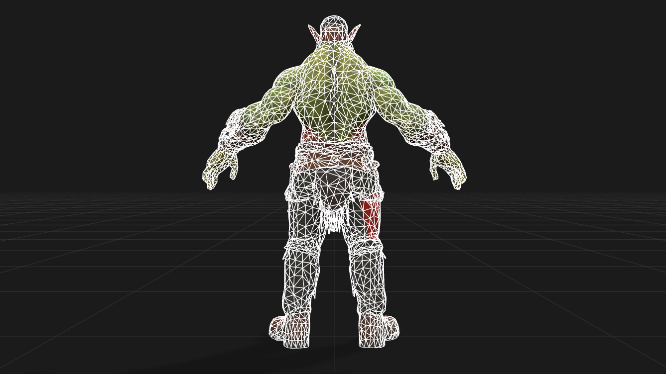 Orc Warriors Mega Pack Low-poly 3D model_55