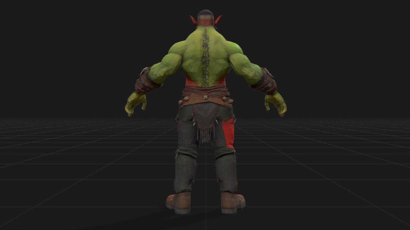 Orc Warriors Mega Pack Low-poly 3D model_51