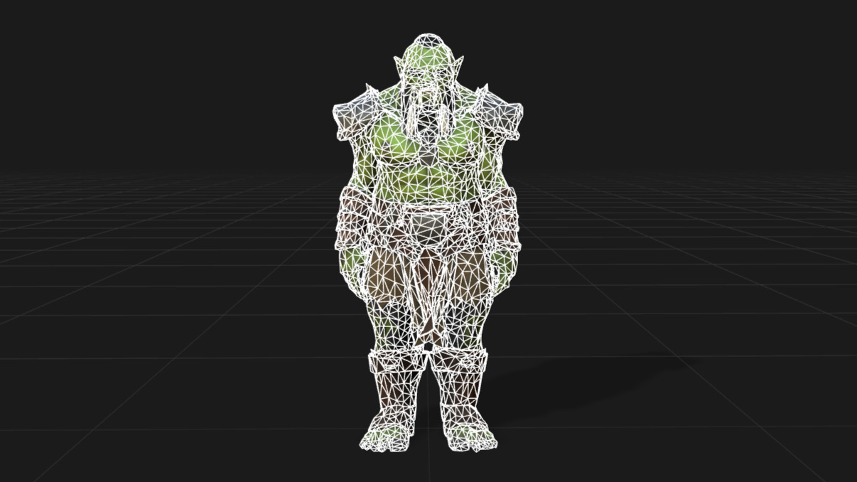 Orc Warriors Mega Pack Low-poly 3D model_5