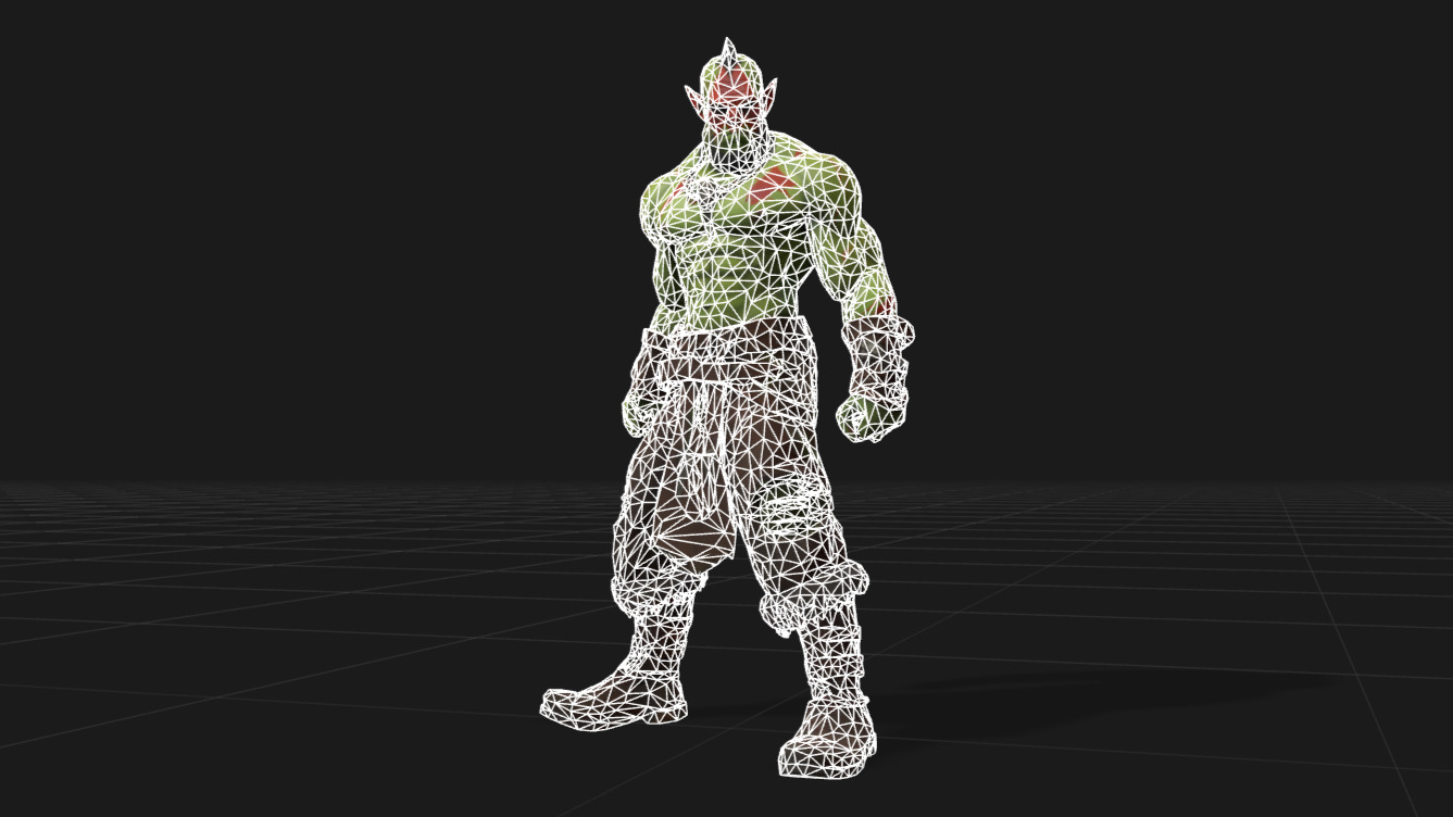 Orc Warriors Mega Pack Low-poly 3D model_45