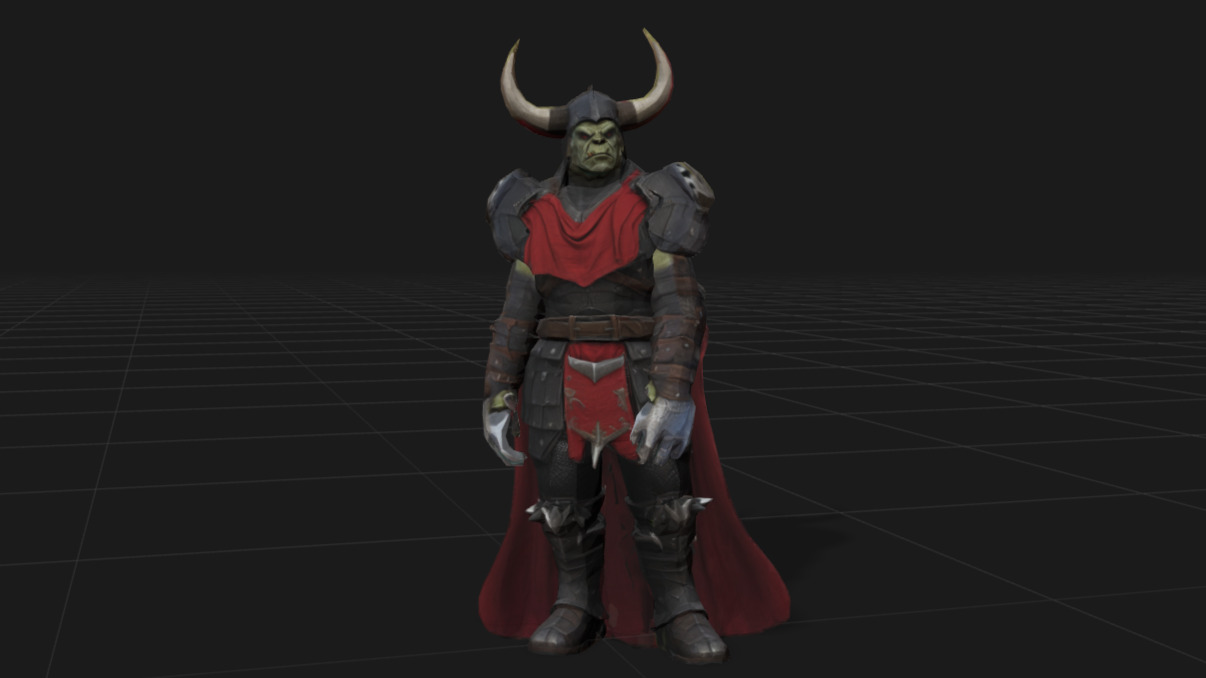 Orc Warriors Mega Pack Low-poly 3D model_21