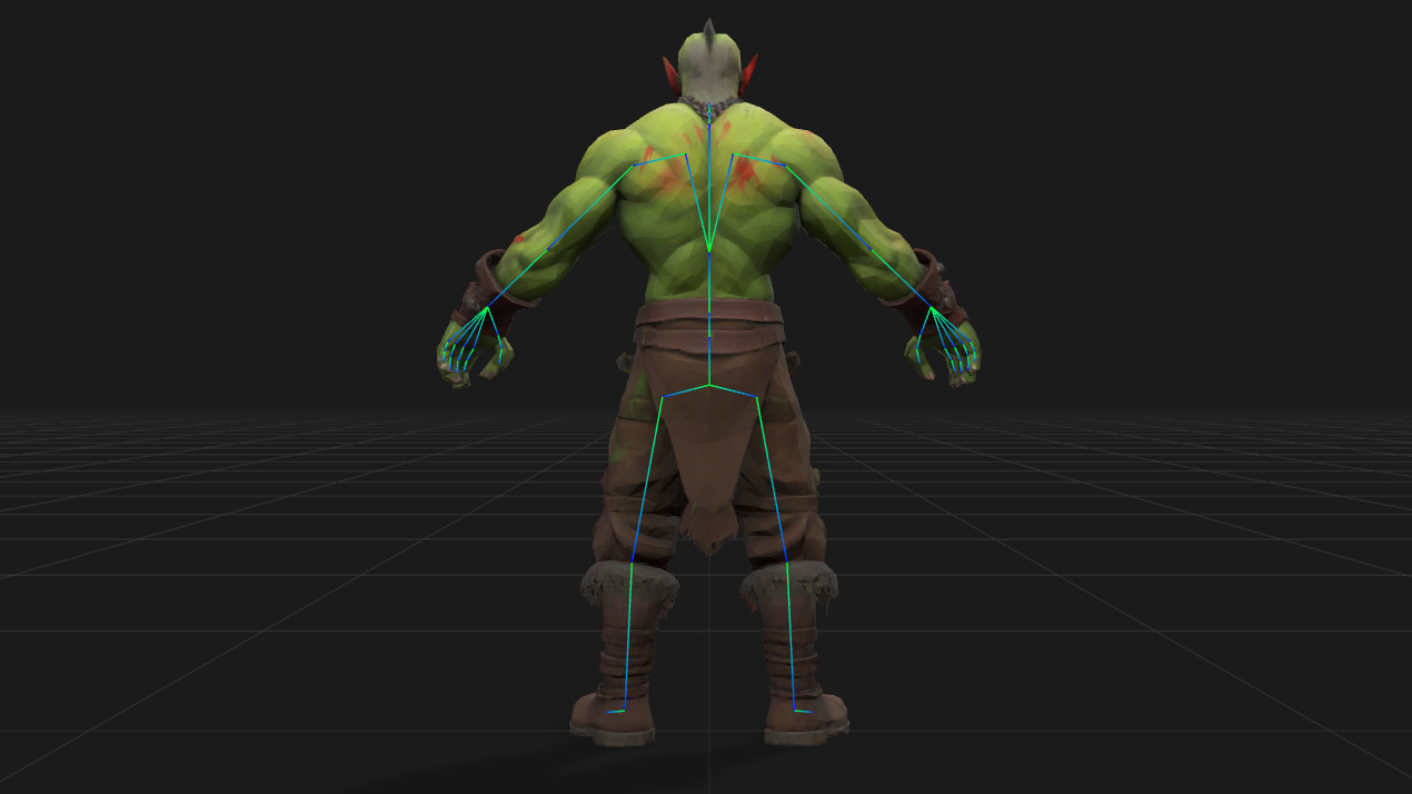 Orc Warriors Mega Pack Low-poly 3D model_42