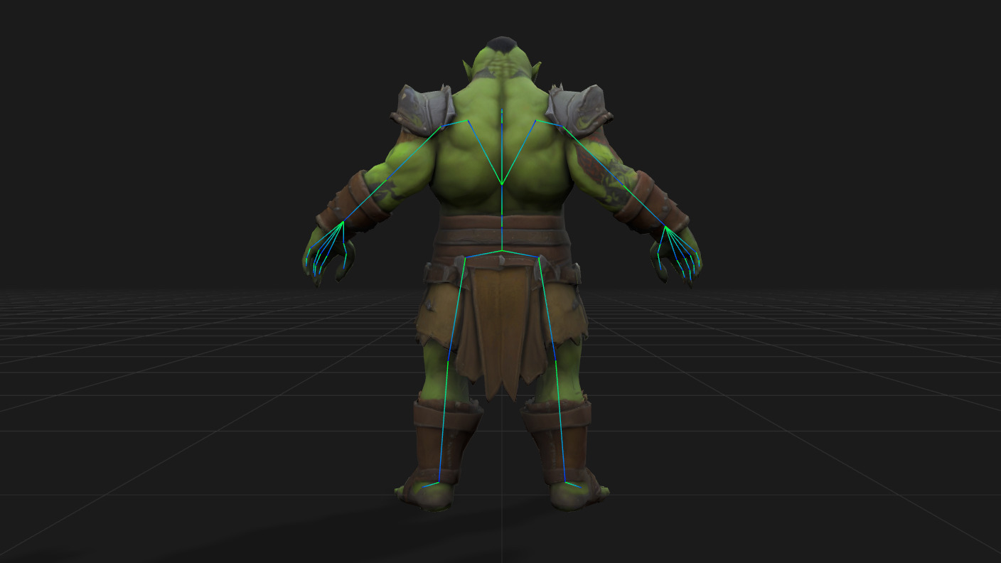Orc Warriors Mega Pack Low-poly 3D model_10