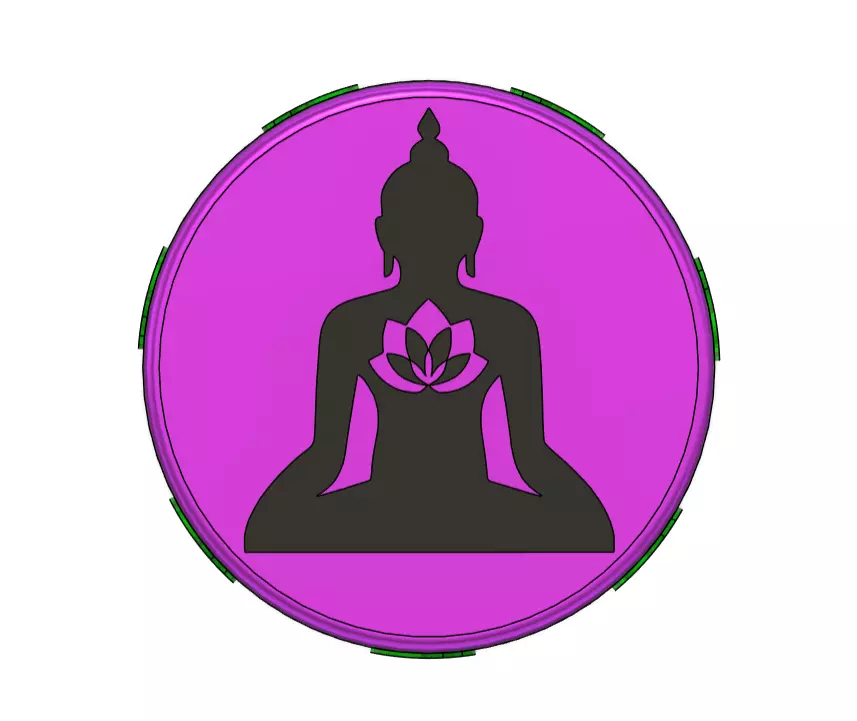 Buddha Trippy Box 3D print model