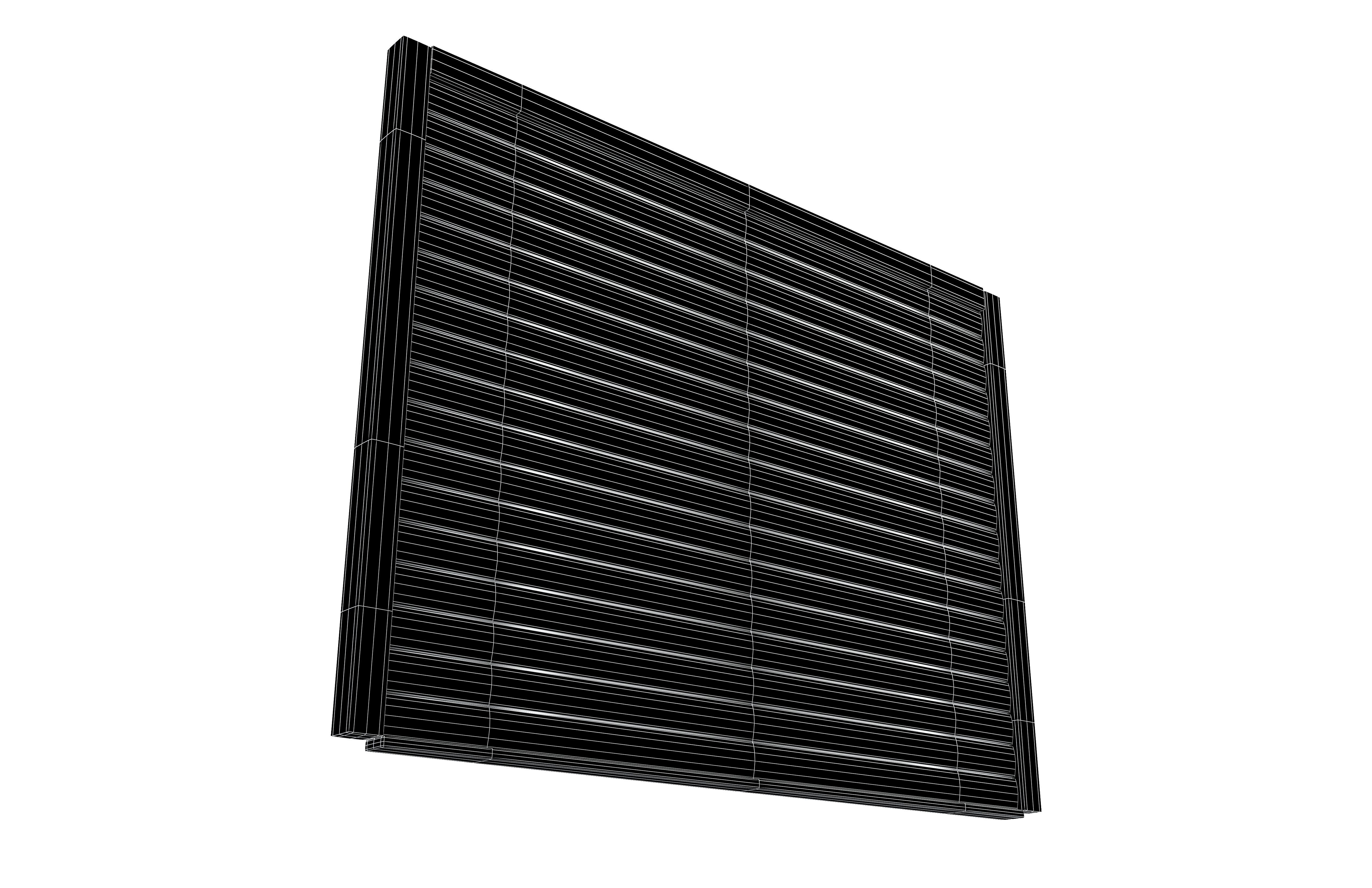 Hong Kong Metal Gate v1 002 Low-poly 3D model_5