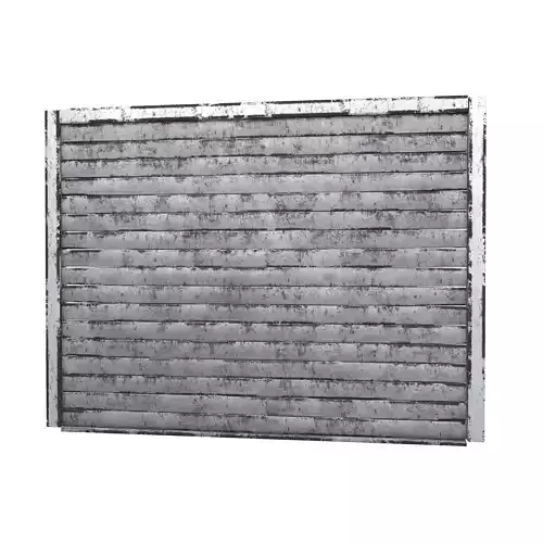 Hong Kong Metal Gate v1 003 Low-poly 3D model