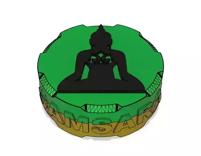 2 PIECE BUDDHA GRINDER