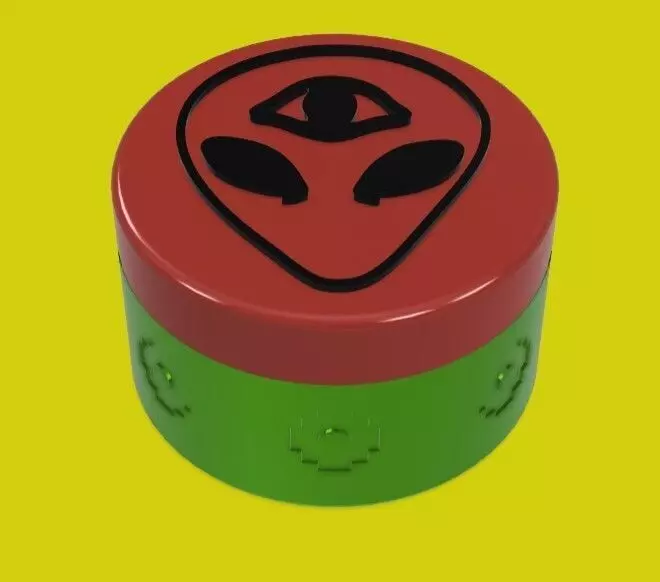 Alien Box 3D print model