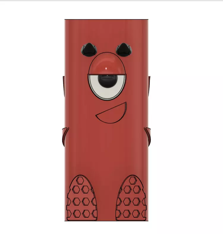 Demon Bic Lighter Case 3D print model