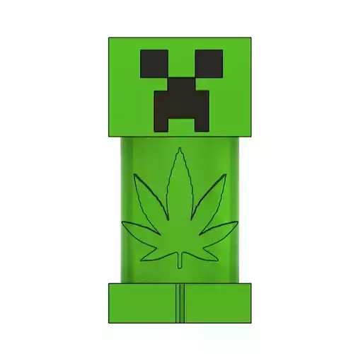 2 Minecraft Bic Lighter Case 3D print model