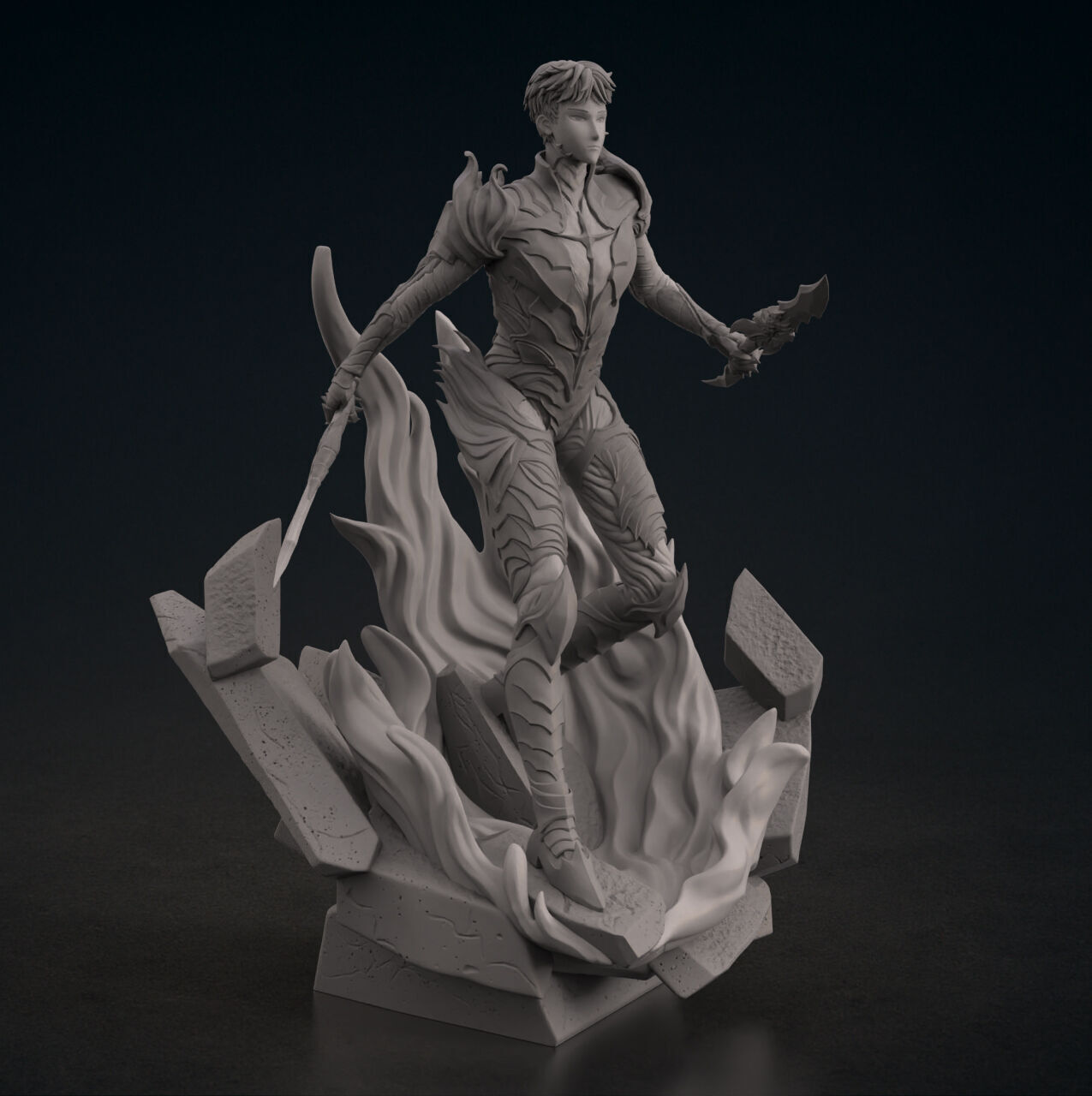 Sung Jin woo Shadow Armor - Solo Leveling 3D model 3D printable | CGTrader