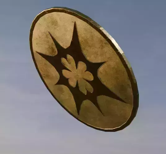 Coin with Gorgeous Symbol