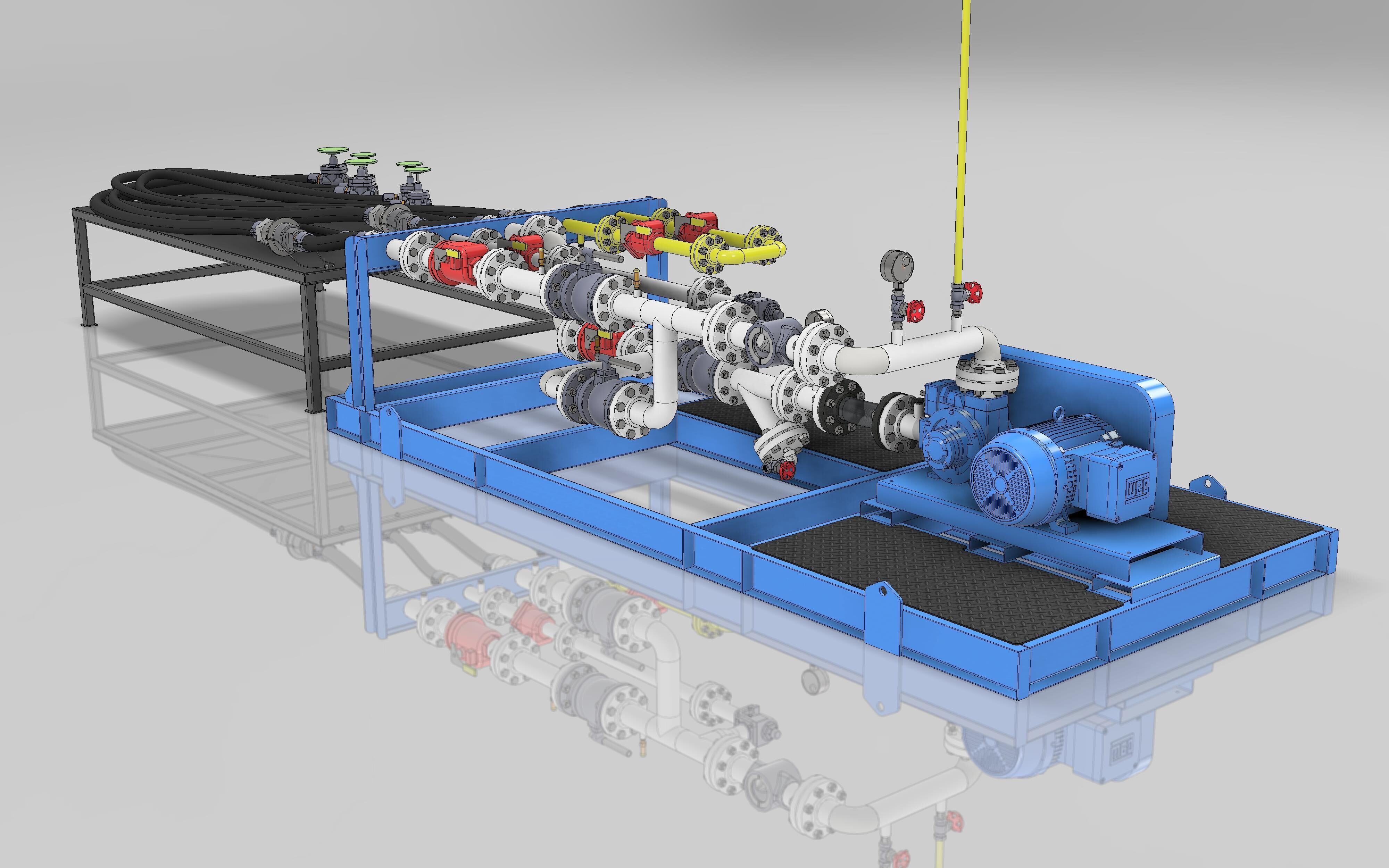 Loading station for LPG trucks 3D model_3
