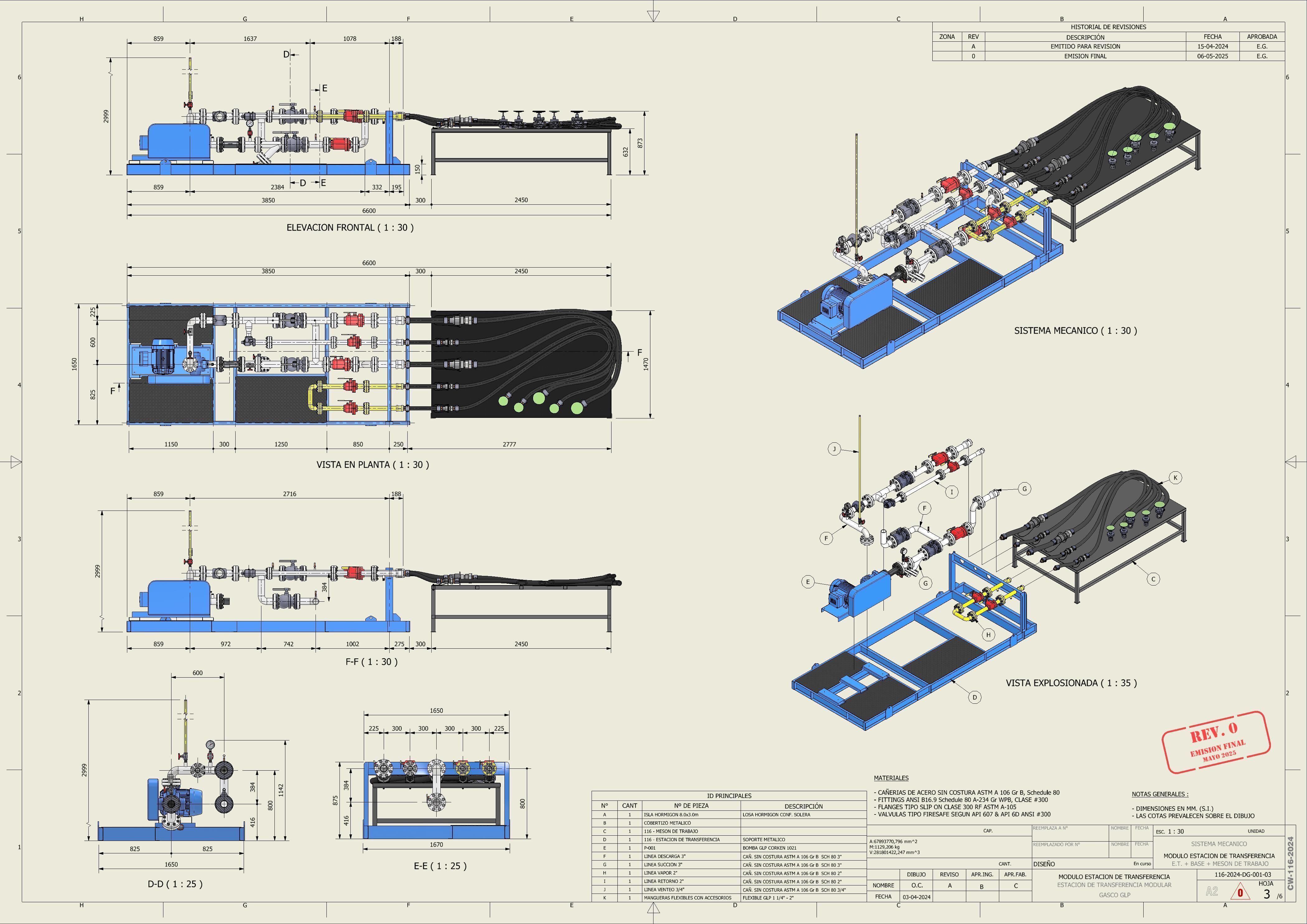 Loading station for LPG trucks 3D model_4