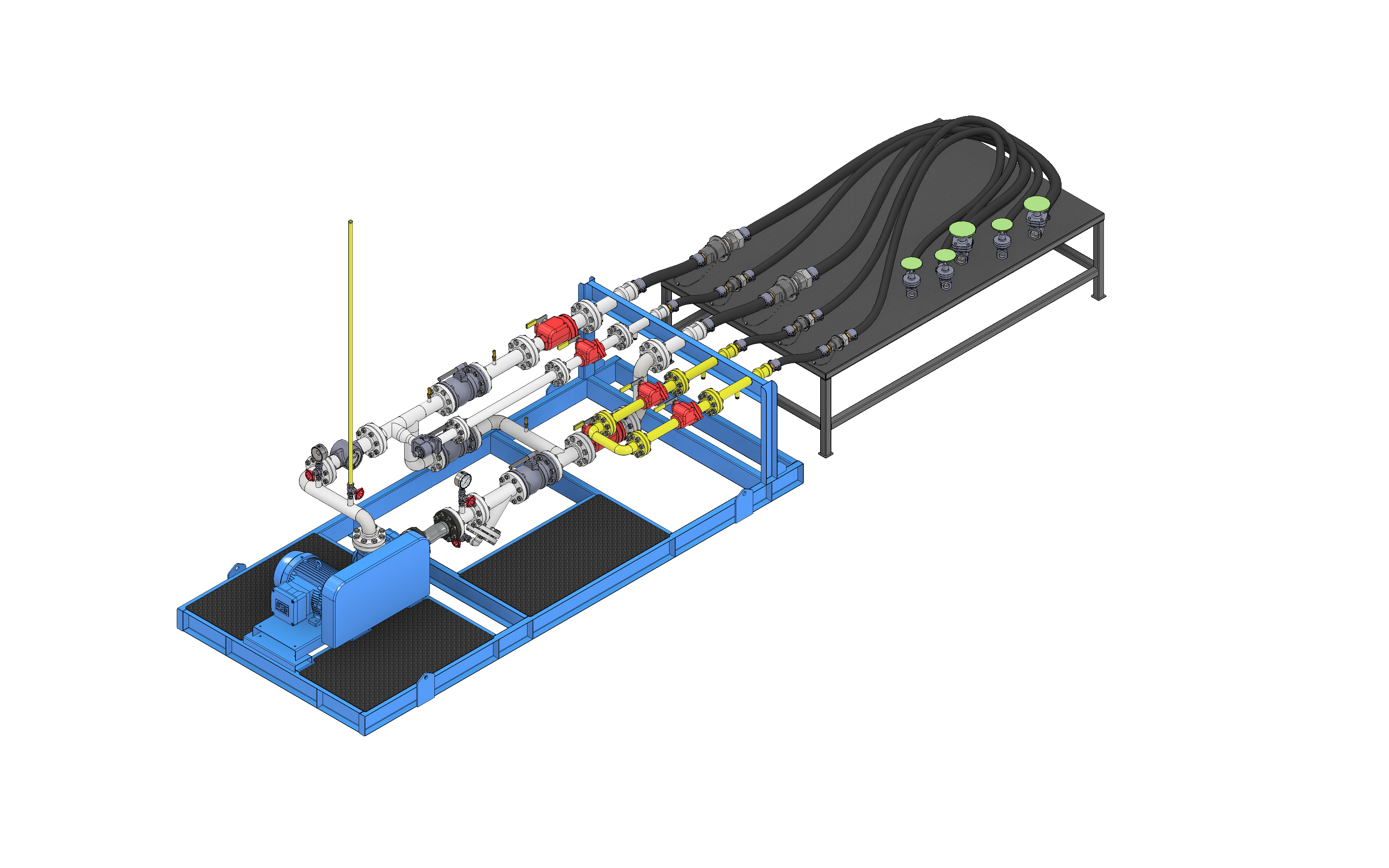 Loading station for LPG trucks 3D model_6