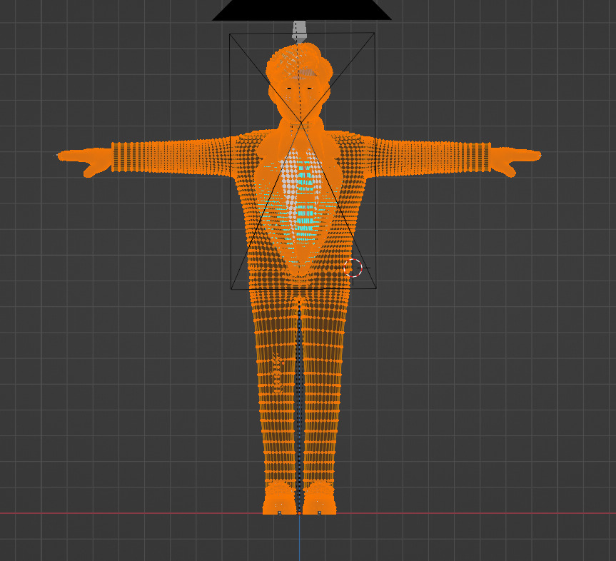 Donald trump stylized character Low-poly 3D model_3