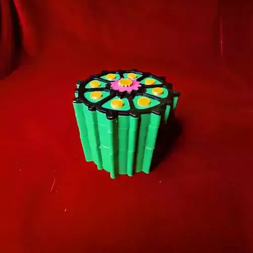 Peyote Trippy Box 3D print model
