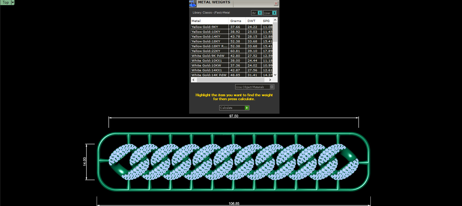 14mm Wide CUBAN Link Chain - SOLID FOR BRACELETS OR NECKLACE 3D print model_3