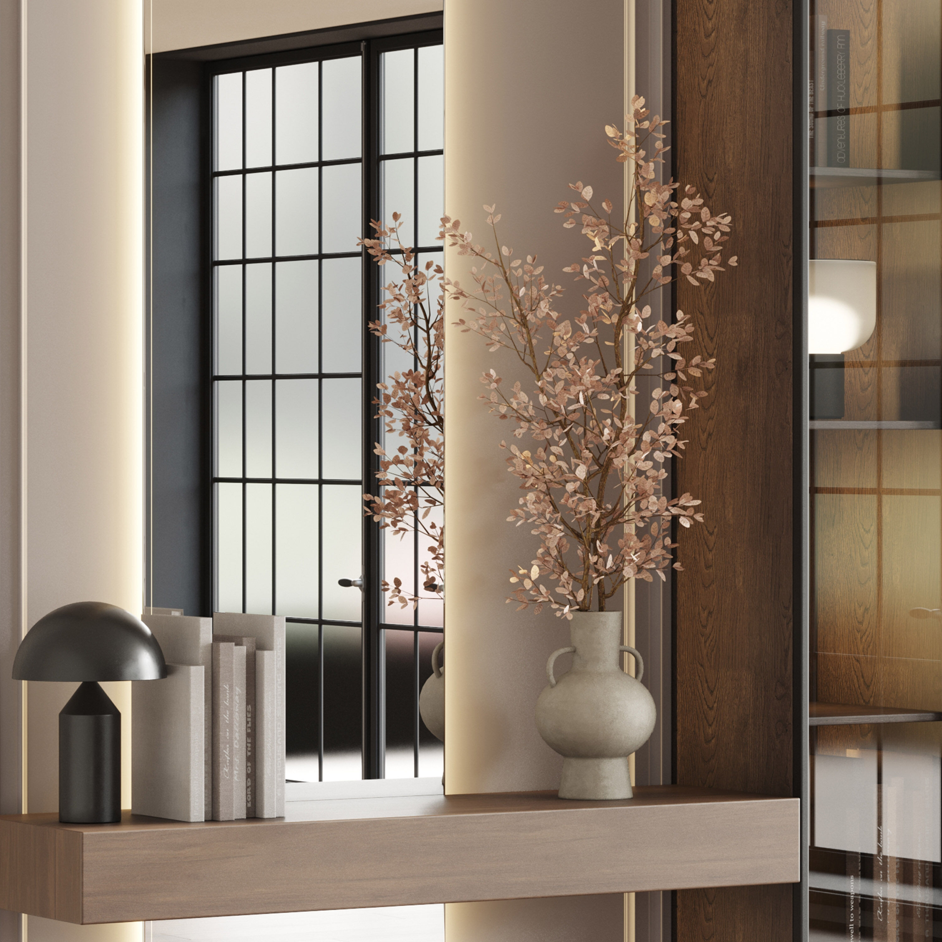 Hallway in a Classic Wardrobe style 14 3D model_4
