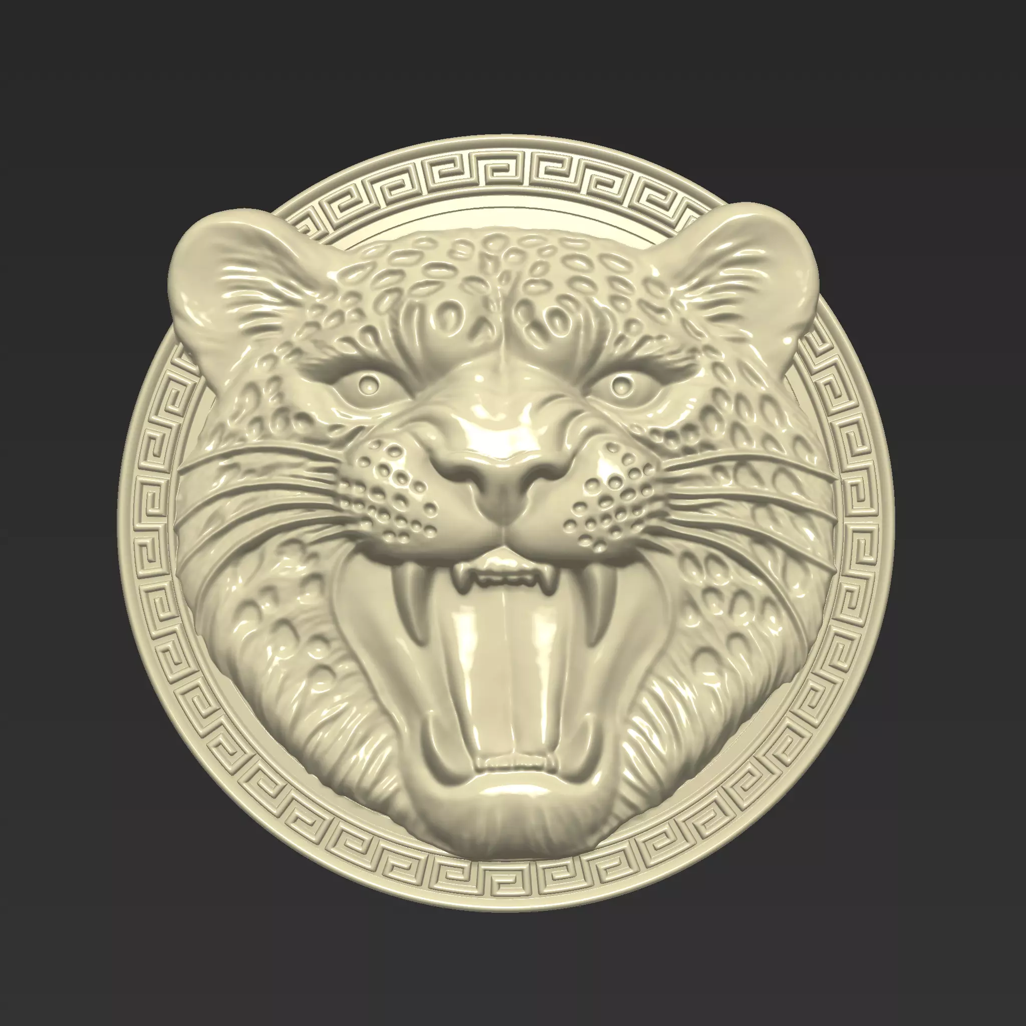 Leopard Pendant A17 3D print model