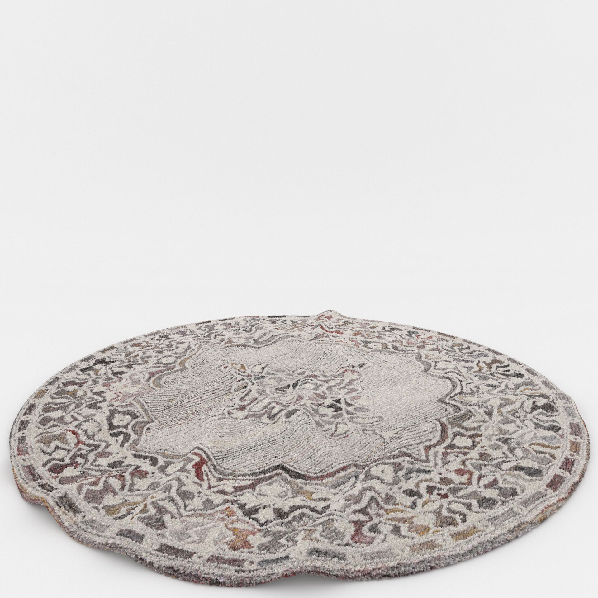 Rugs No 1025 Low-poly 3D model_7