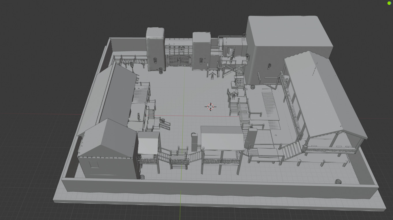 GAME OF THRONES ASSETS OF CASTLE BLACK 3D model_4