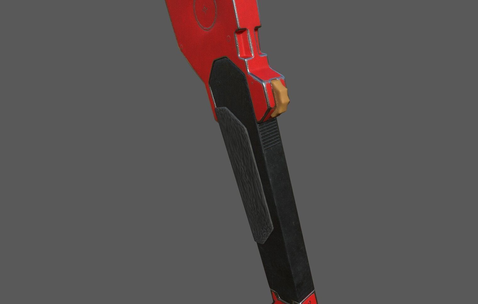 Adjustable Wrench Low-poly 3D model_8