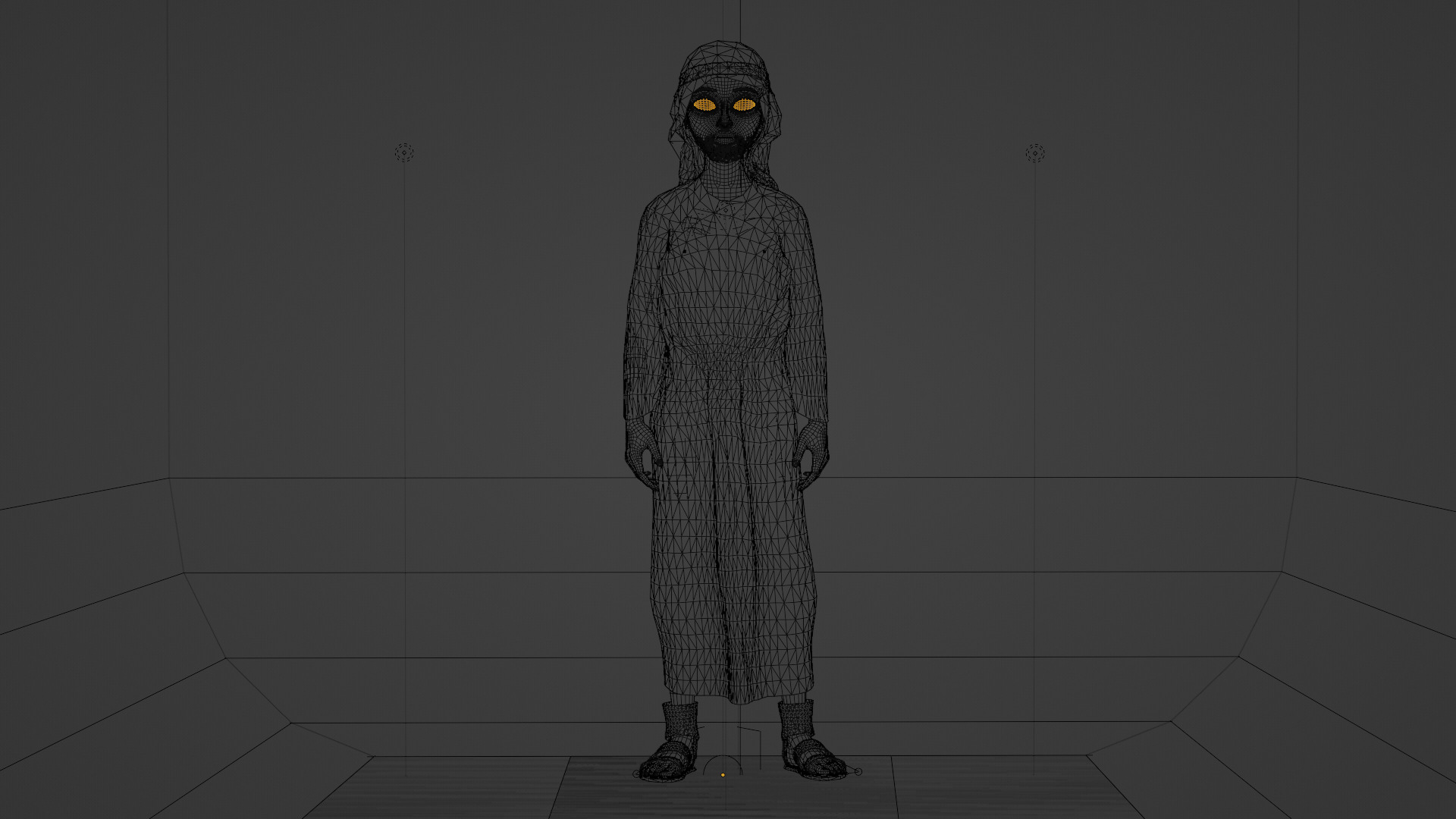 HOMME MUSULMAN EGYPTE 3D model_16