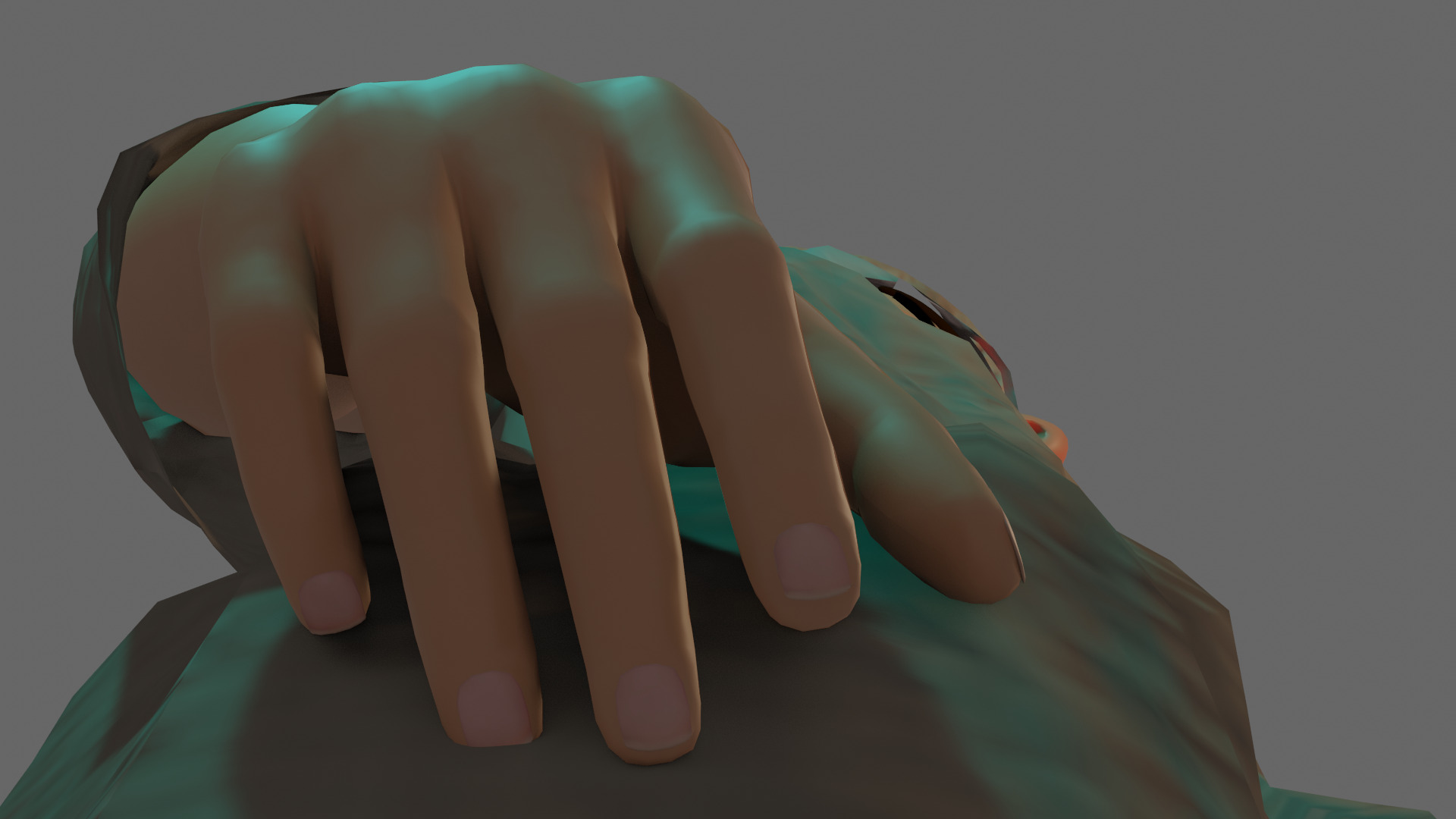 HOMME MUSULMAN EGYPTE 3D model_14