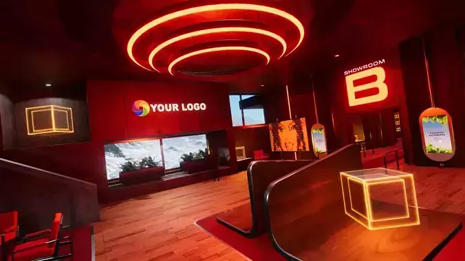 3D Showroom Level Kit Vol 22