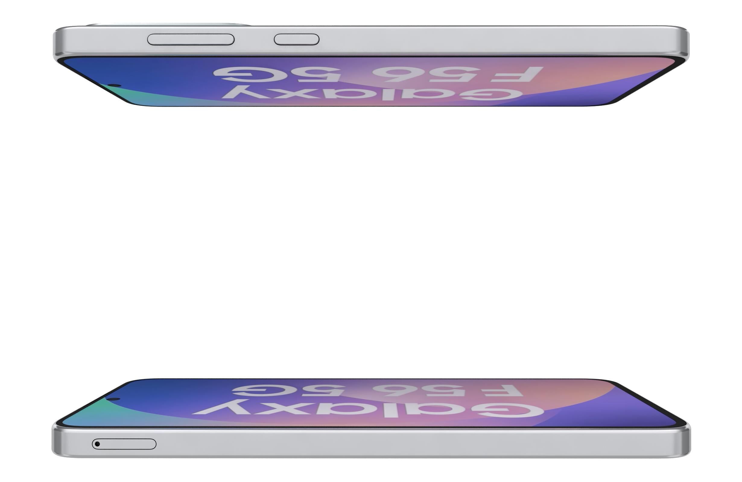 Samsung Galaxy F56 Green 3D model_9