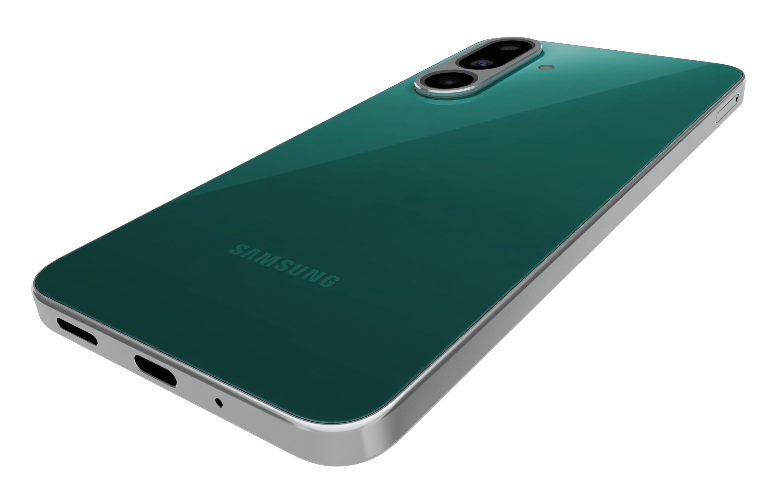 Samsung Galaxy F56 Green 3D model_14