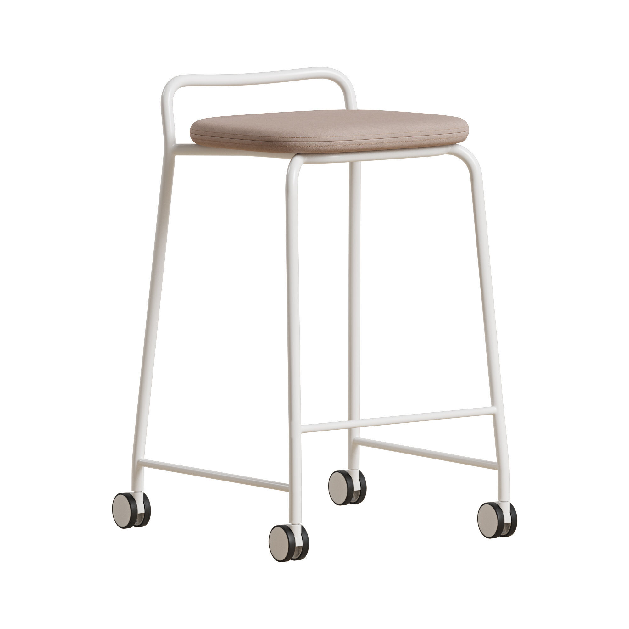 Skandiform Soft Top S-1069 Bar Stool 3D model_2