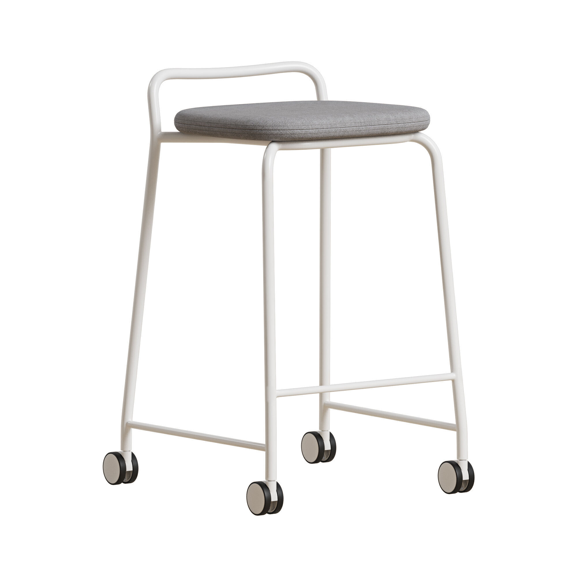 Skandiform Soft Top S-1069 Bar Stool 3D model_6