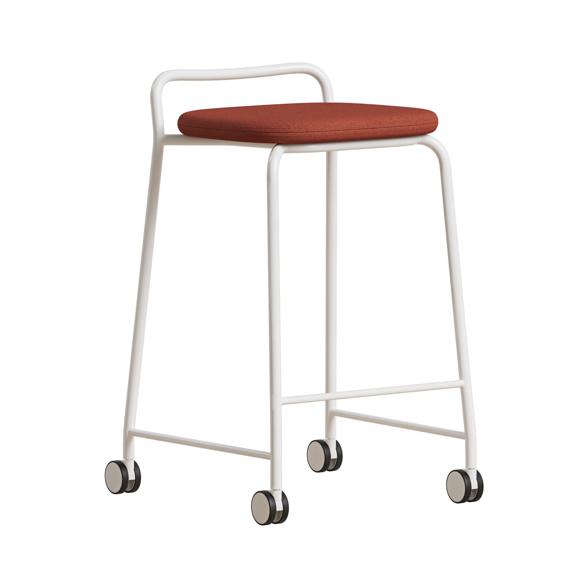 Skandiform Soft Top S-1069 Bar Stool 3D model_7