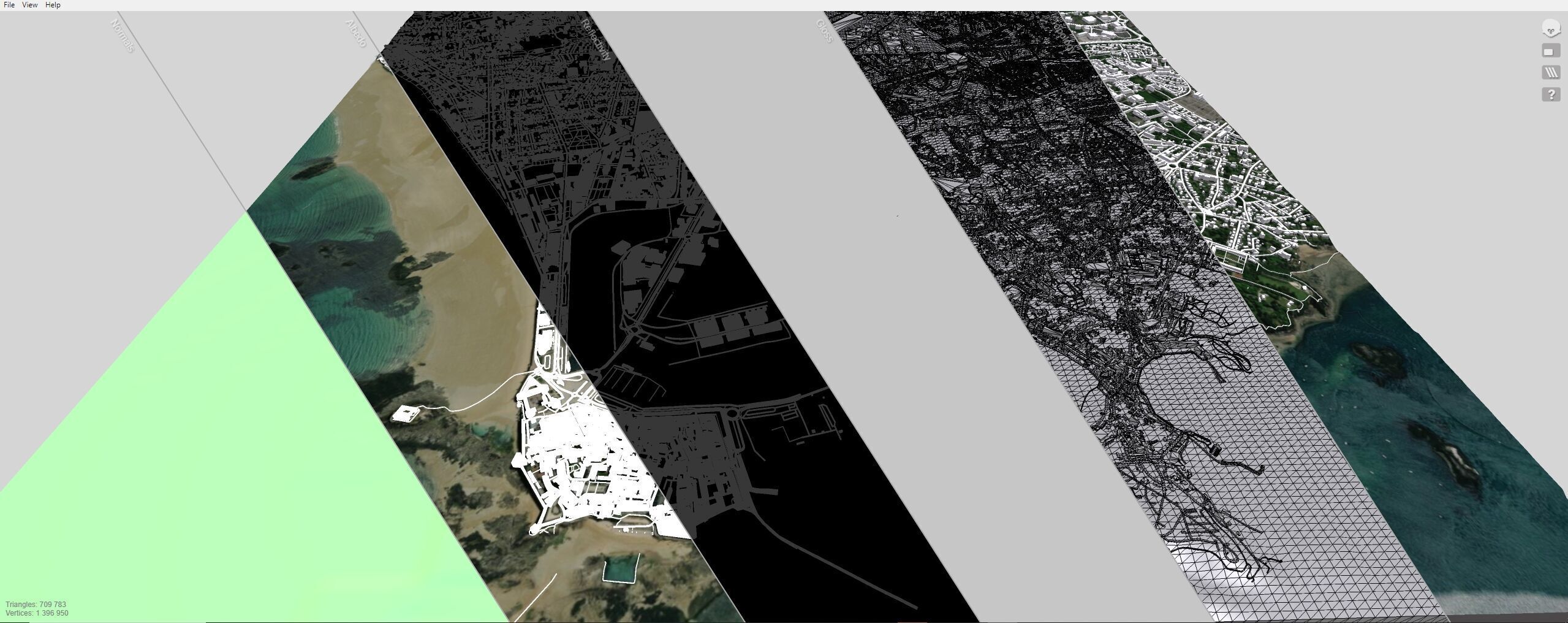 Cityscape Saint-Malo France 3D model_16